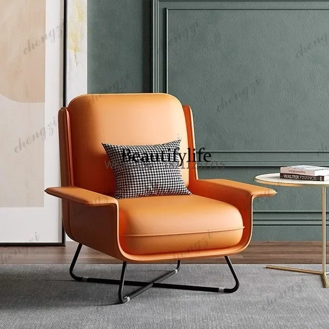 Y136 Modern Orange PU Leather Accent Chair Cross Metal Base Single Sofa Upholstered Leisure Armchair for Living Room Bedroom
Y136 Modern Orange PU Leather Accent Chair Cross Metal Base Single Sofa Upholstered Leisure Armchair for Living Room Bedroom