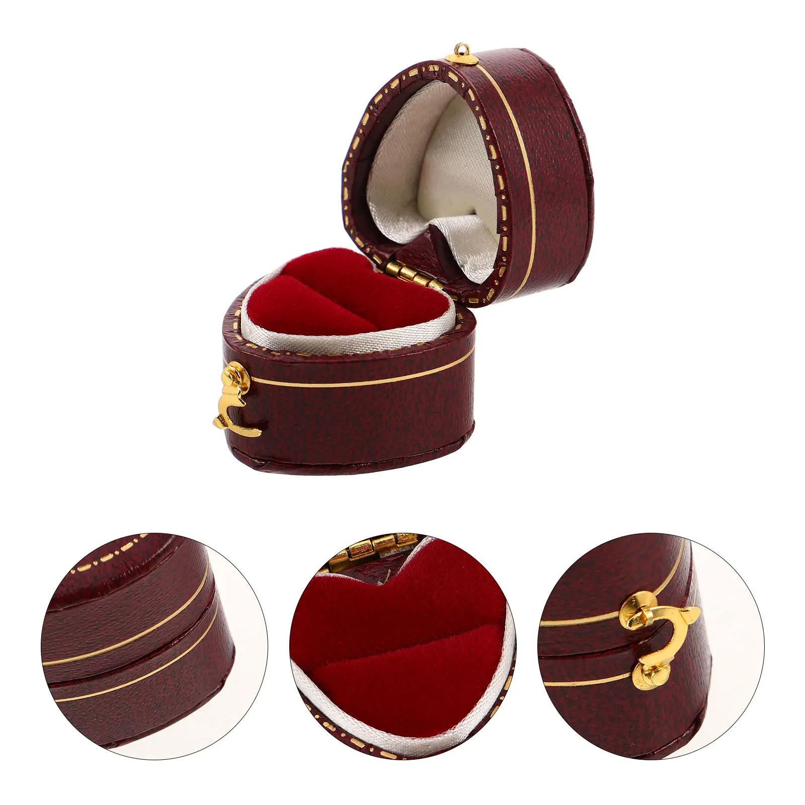 Jewelry Vintage Mini Organizer Small Trinket Case Travel Rings Holder Portable Display Organizer Ring Display Case Boxes
Jewelry Vintage Mini Organizer Small Trinket Case Travel Rings Holder Portable Display Organizer Ring Display Case Boxes