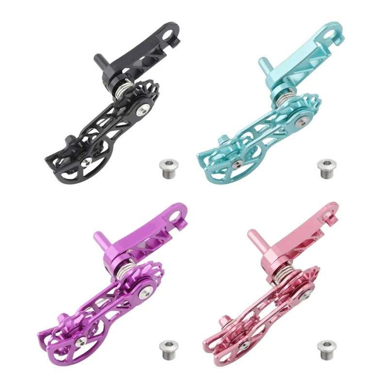 1pc Light Weight Aluminum Alloys Chain Tensioner Cycling Double Spring Chain Guide Single Speed Mountain Bike Chain Tensioner
1pc Light Weight Aluminum Alloys Chain Tensioner Cycling Double Spring Chain Guide Single Speed Mountain Bike Chain Tensioner
