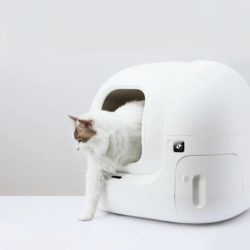 2025 Custom intelligent fully automatic electric deodorization automatic cat toilet
2025 Custom intelligent fully automatic electric deodorization automatic cat toilet