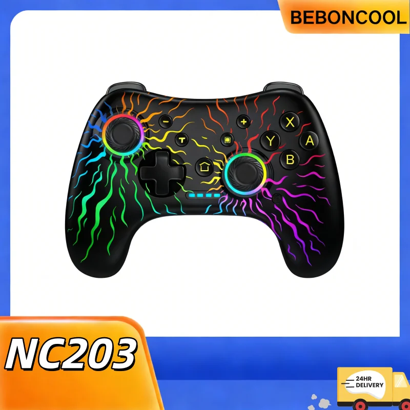 Многоплатформенный игровой контроллер BEBONCOOL NC203 | Беспроводной переключатель Light Hall Effect - Switch/Steam/PC/Android/IOS/OLED/Lite
Многоплатформенный игровой контроллер BEBONCOOL NC203 | Беспроводной переключатель Light Hall Effect - Switch/Steam/PC/Android/IOS/OLED/Lite