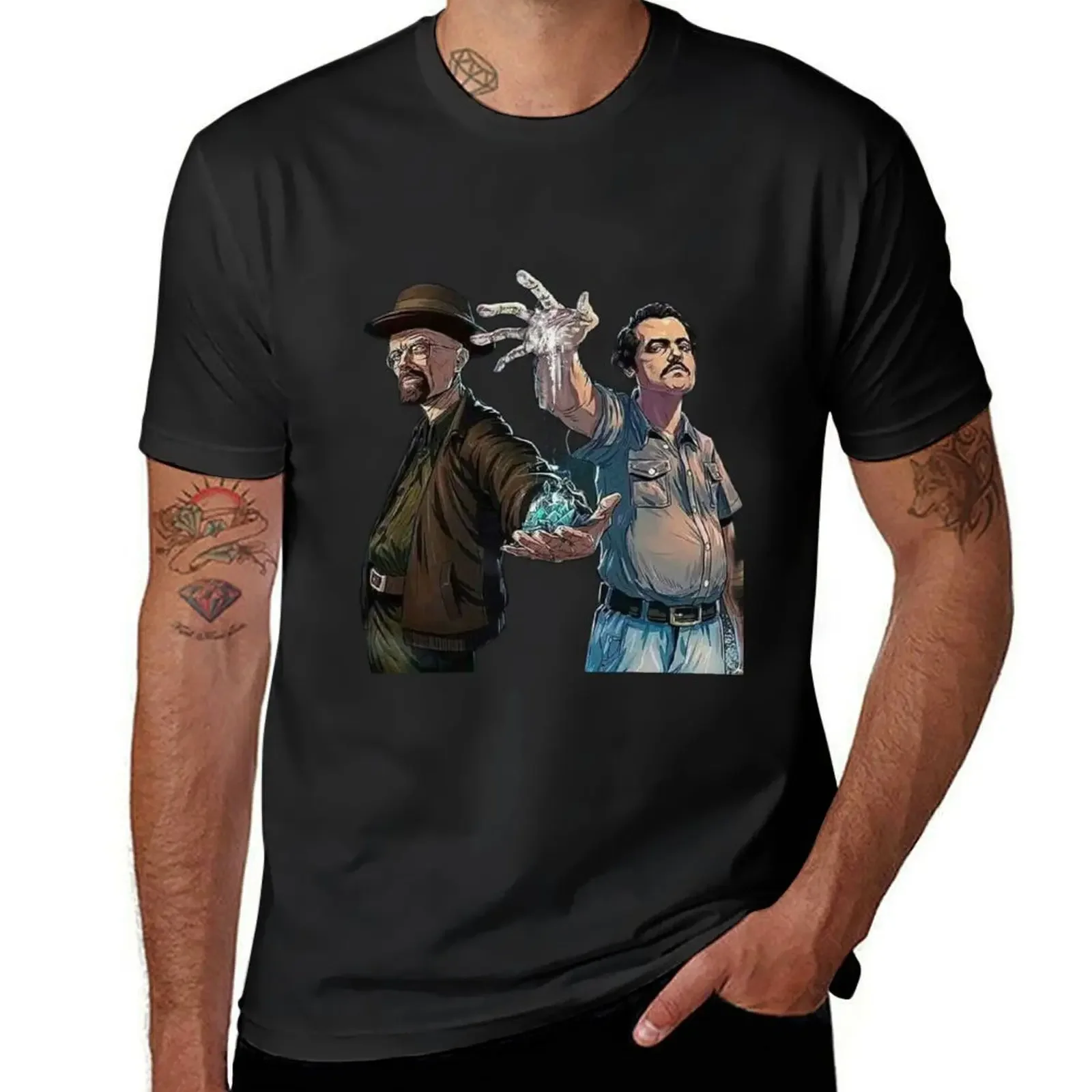 Pablo & Heisenberg T-Shirt blue lock Luxury man oversized t shirts for men
Pablo & Heisenberg T-Shirt blue lock Luxury man oversized t shirts for men