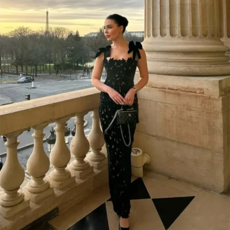 Новое летнее платье-юбка с кружевным бантом, повседневное, для отпуска и вечеринок, облегающее
Новое летнее платье-юбка с кружевным бантом, повседневное, для отпуска и вечеринок, облегающее