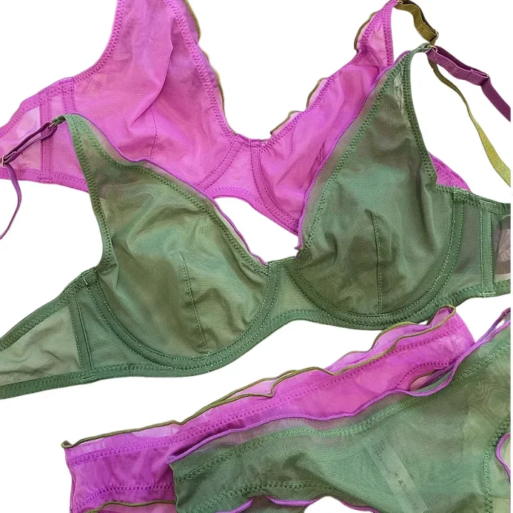 KUCLUT Sexy Comfortable Ultrathin Underwear Set Women Bra Panties Triangle Cup Big Size Girls Intimates Translucent Lingerie
KUCLUT Sexy Comfortable Ultrathin Underwear Set Women Bra Panties Triangle Cup Big Size Girls Intimates Translucent Lingerie
