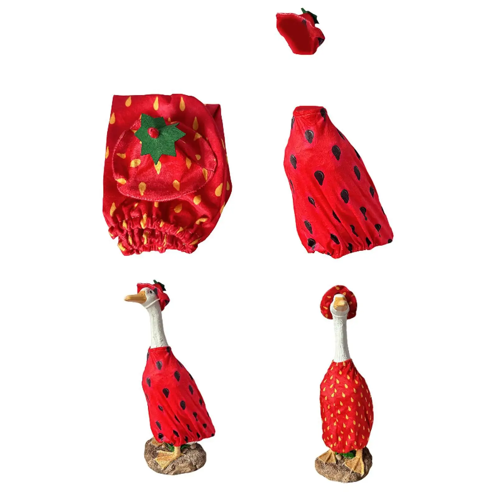 Red Goose Outfit Set Creative Design Outdoor Decoration Lawn Birthday Party Ornament Porch Outside Landscape Yard Statue Costume
Red Goose Outfit Set Creative Design Outdoor Decoration Lawn Birthday Party Ornament Porch Outside Landscape Yard Statue Costume
