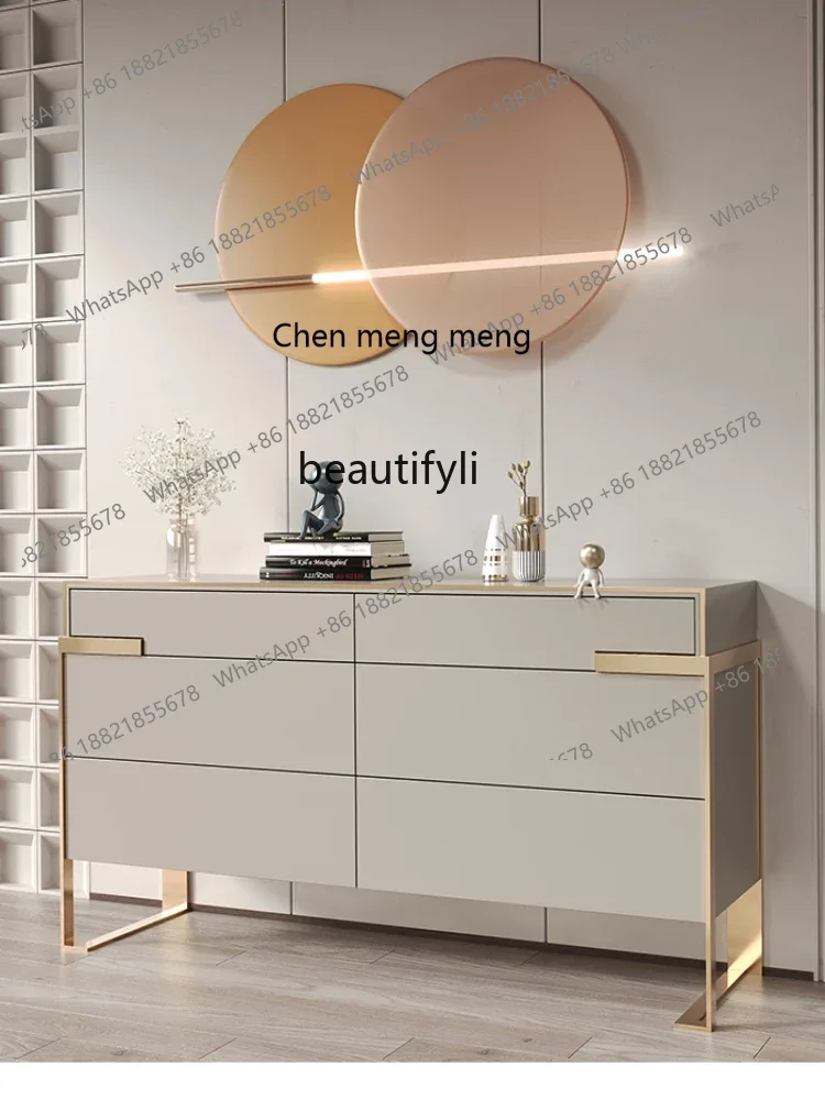 newItalian-Style Light Luxury Chest of Drawers Chest of Drawer Storage Cabinet Partition Hallway Light Luxury Sideboard Cabinets
newItalian-Style Light Luxury Chest of Drawers Chest of Drawer Storage Cabinet Partition Hallway Light Luxury Sideboard Cabinets