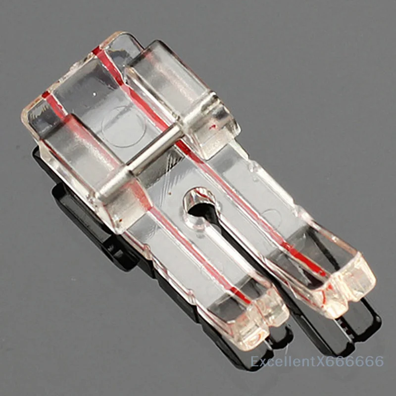 Domestic Sewing Machine Accessory - Plastic Clear Parallel Stitch Foot Presser Border Guide Tool for Accurate Seams
Domestic Sewing Machine Accessory - Plastic Clear Parallel Stitch Foot Presser Border Guide Tool for Accurate Seams