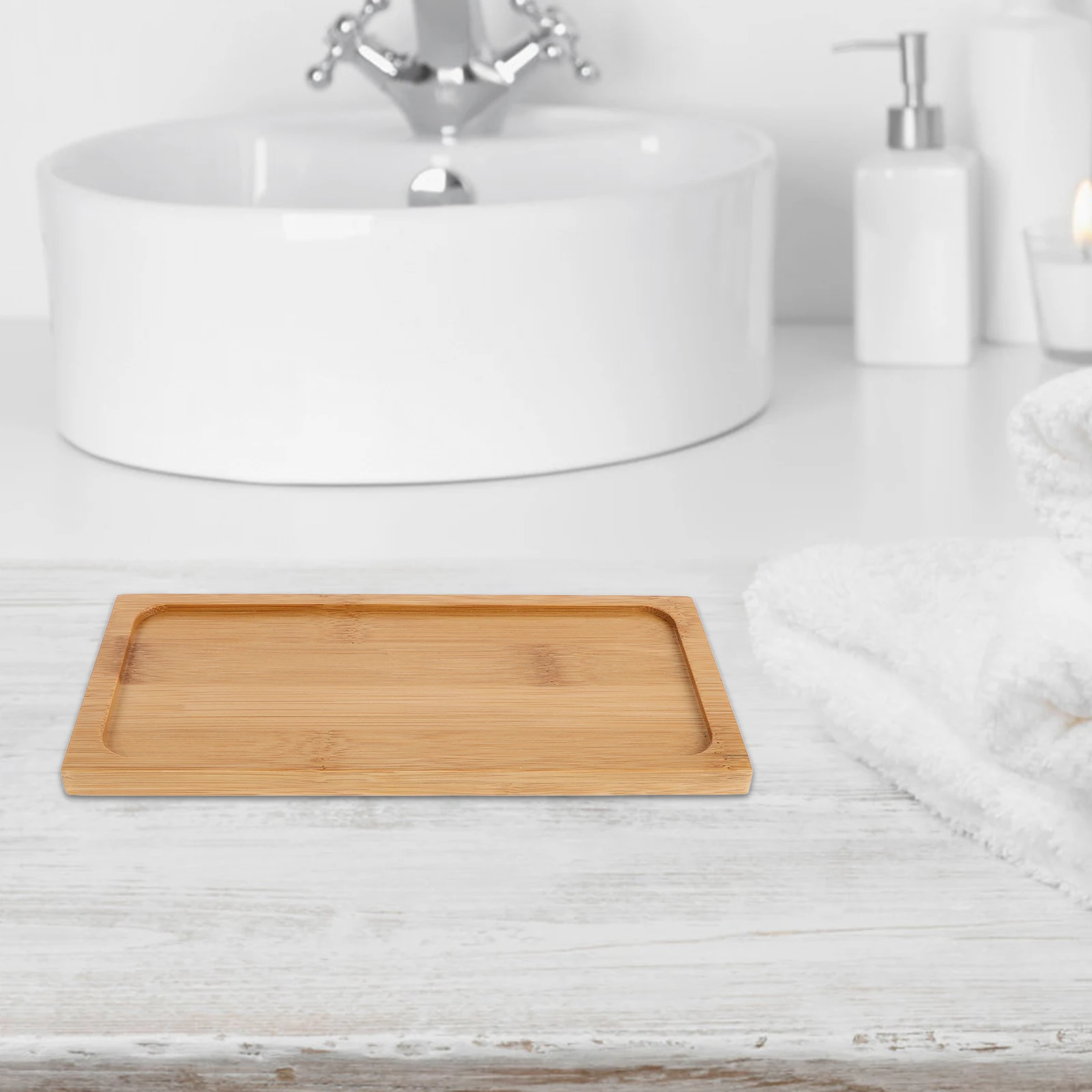 Durable Japanese Style Bamboo Tray Rectangular Design For Bathroom Vanity Tea Coffee And Dessert Serving Platter Home Decor
Durable Japanese Style Bamboo Tray Rectangular Design For Bathroom Vanity Tea Coffee And Dessert Serving Platter Home Decor