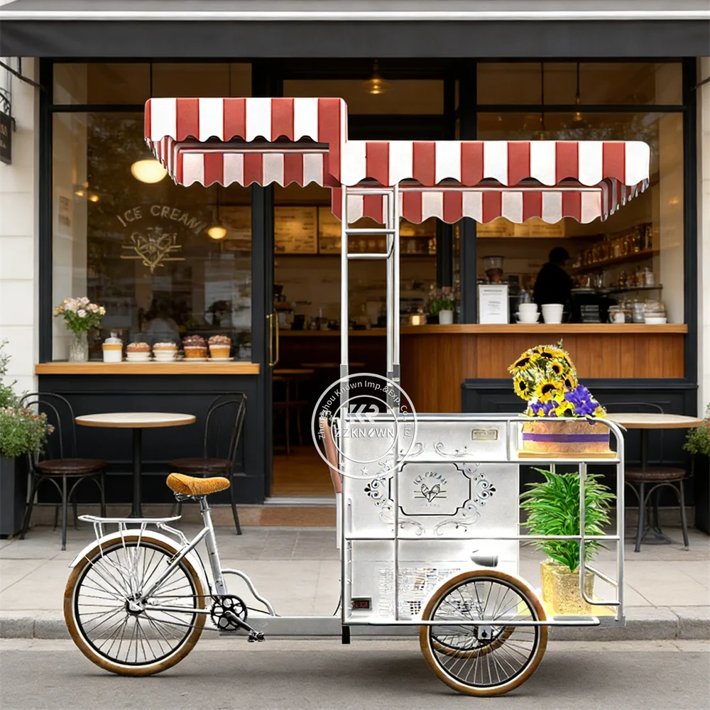 Luxury Portable Food Cart Modern Urban Coffee Dessert Snack Kiosk Street Event Vendor Ice Cream Cart For Business Display
Luxury Portable Food Cart Modern Urban Coffee Dessert Snack Kiosk Street Event Vendor Ice Cream Cart For Business Display