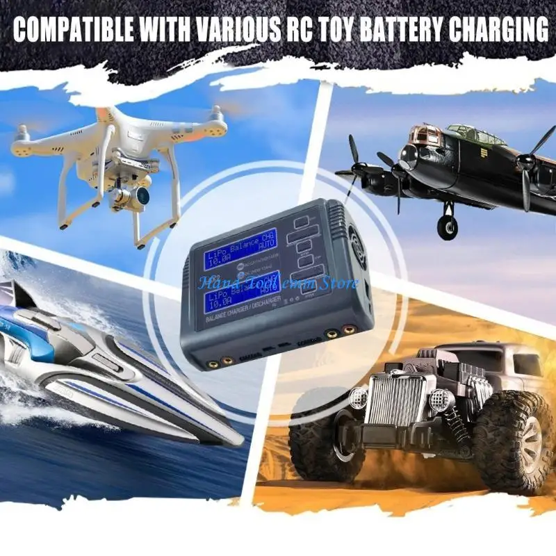 H37F Double Channel 240W Remote Control Battery for 1-6S LiHV I1-6S LiHV and
H37F Double Channel 240W Remote Control Battery for 1-6S LiHV I1-6S LiHV and
