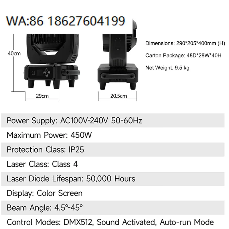 7*40W Bee's Eye 3IN1 RGBW Beam Wash Zoom Moving Head Lamp for Club Bar Wedding Party
7*40W Bee's Eye 3IN1 RGBW Beam Wash Zoom Moving Head Lamp for Club Bar Wedding Party