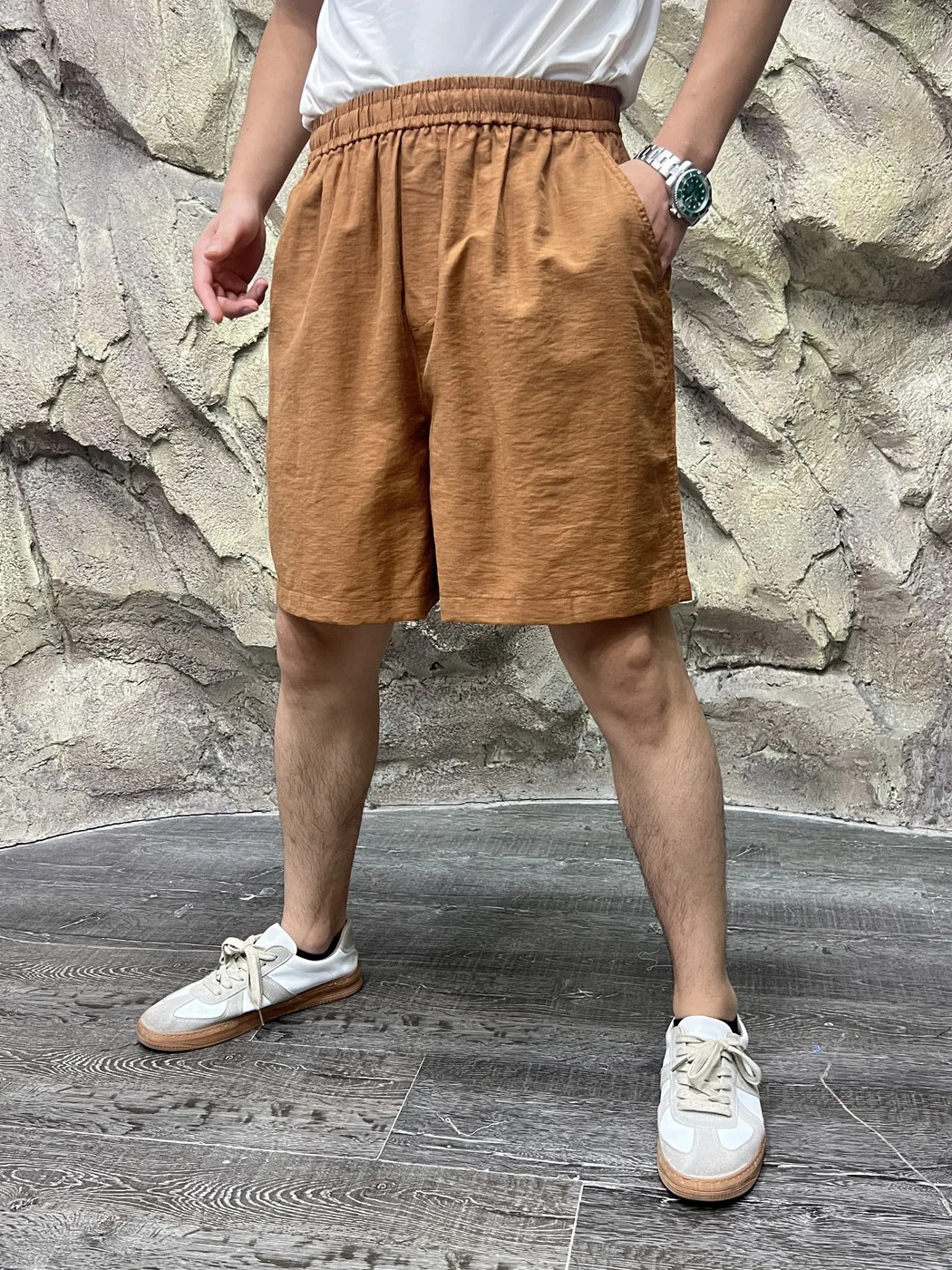 Men's Outdoor Short Pants Quick Dry Breathable Mixed Fiber Lyocell Cotton Comfortable Summer Fashionable Standard Fit
Men's Outdoor Short Pants Quick Dry Breathable Mixed Fiber Lyocell Cotton Comfortable Summer Fashionable Standard Fit