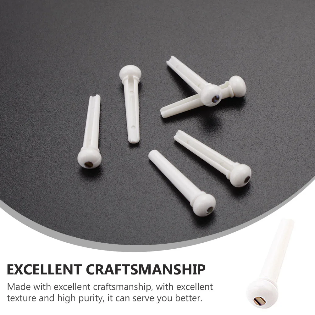 6Pcs Guitar Bridge String Nails Pin Easy Application Method Enhanced Sound Quality for Acoustic Guitars Guitar Bridge Peg
6Pcs Guitar Bridge String Nails Pin Easy Application Method Enhanced Sound Quality for Acoustic Guitars Guitar Bridge Peg