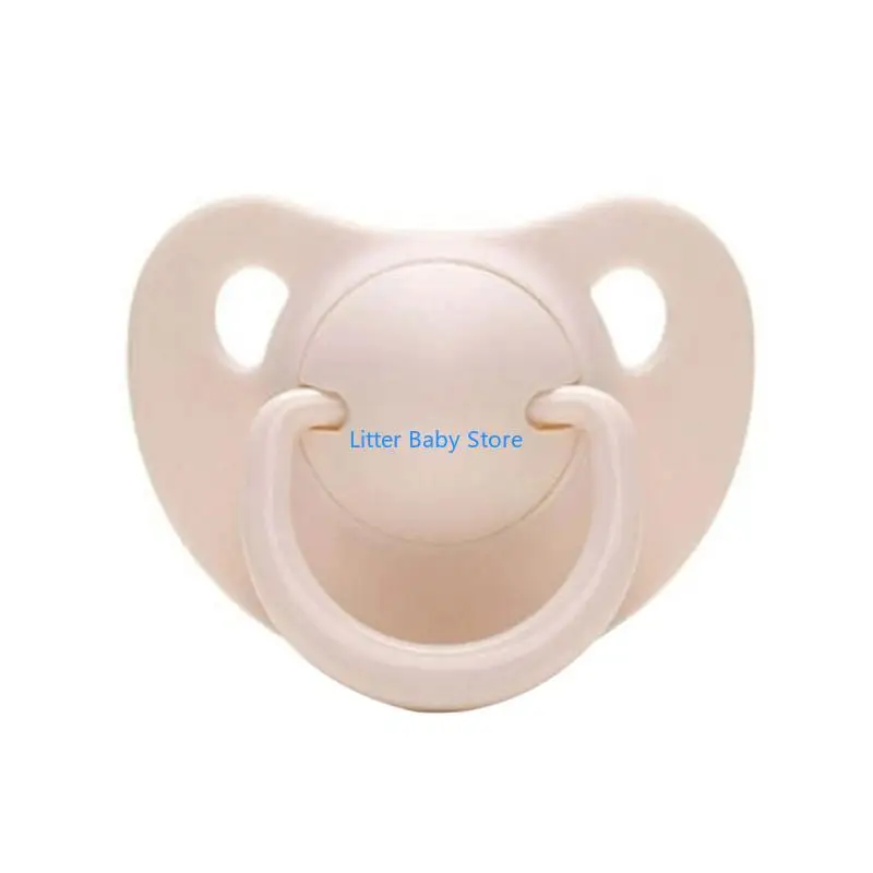 N80C Soft Silicone Adult Pacifier Realistic Nipple Designing Soother Adult Soothing Toy for Stress and Anxiety Management
N80C Soft Silicone Adult Pacifier Realistic Nipple Designing Soother Adult Soothing Toy for Stress and Anxiety Management