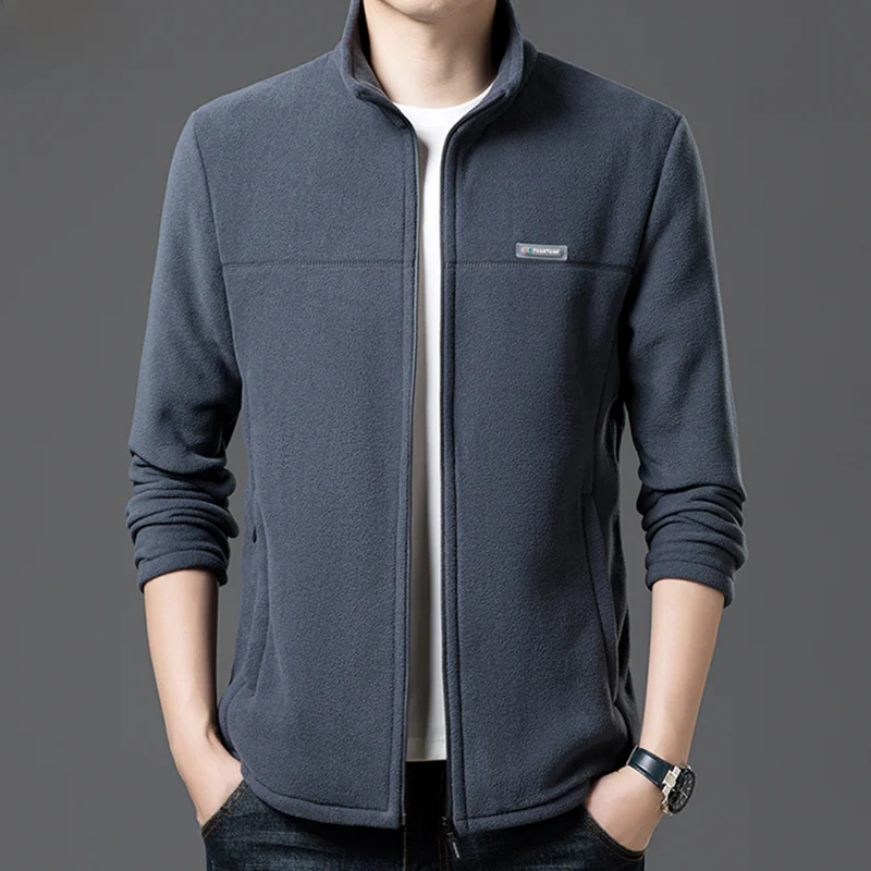 Loose Fit Fce Lined Jaet Men's Autumn Winter Full Zip Stand Collar Warmth Sports Sle Polyester Fiber Long Sve Zipped
Loose Fit Fce Lined Jaet Men's Autumn Winter Full Zip Stand Collar Warmth Sports Sle Polyester Fiber Long Sve Zipped