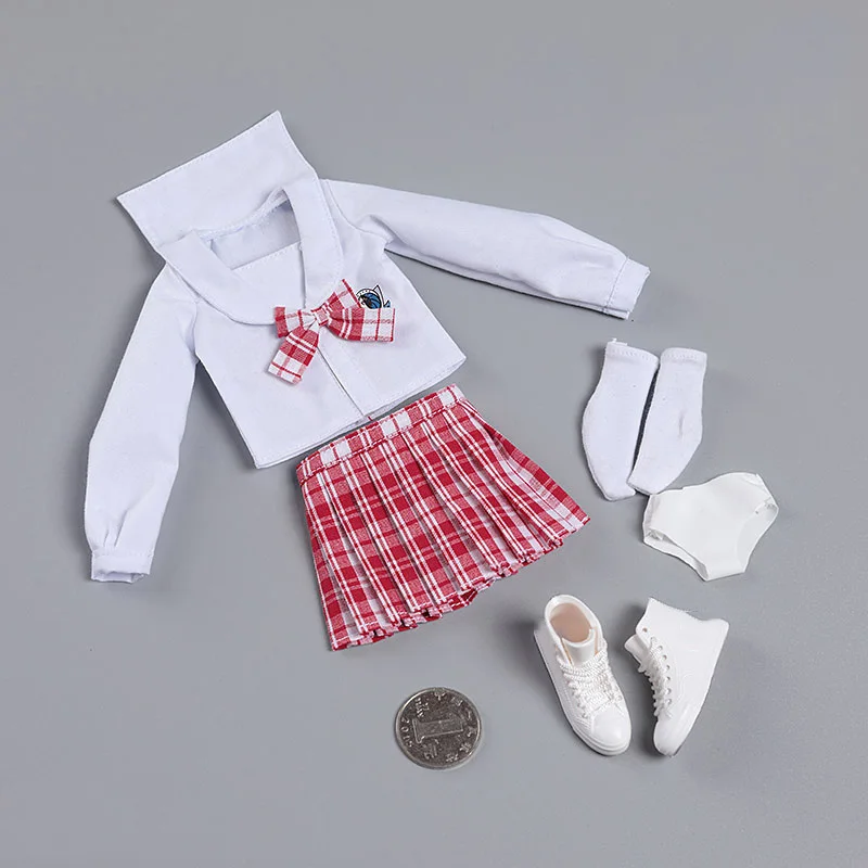 Cdtoys Cd031 1/6 Женская японская школьная форма моряка, блузка, плиссированная юбка, комплект в студенческом стиле, подходит для экшн-фигурки 12 дюймов
Cdtoys Cd031 1/6 Женская японская школьная форма моряка, блузка, плиссированная юбка, комплект в студенческом стиле, подходит для экшн-фигурки 12 дюймов