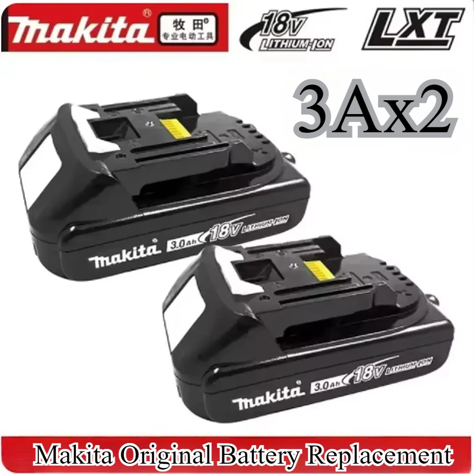 Original Makita 6Ah/3Ah/ Makita 18V Battery BL1830B BL1850B BL1850 BL1840 BL1860 BL1815 Replacement Lithium Battery=+++++==++
Original Makita 6Ah/3Ah/ Makita 18V Battery BL1830B BL1850B BL1850 BL1840 BL1860 BL1815 Replacement Lithium Battery=+++++==++