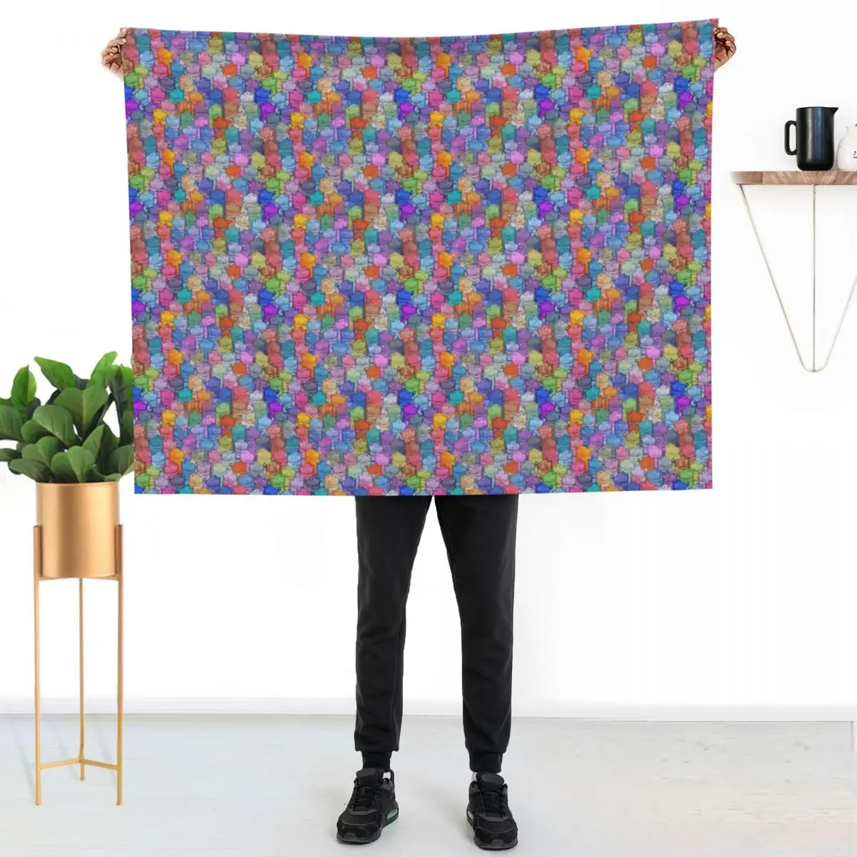Hippo Disco Throw Blanket Year Round Soft Comfortable Blanket for Home
Hippo Disco Throw Blanket Year Round Soft Comfortable Blanket for Home