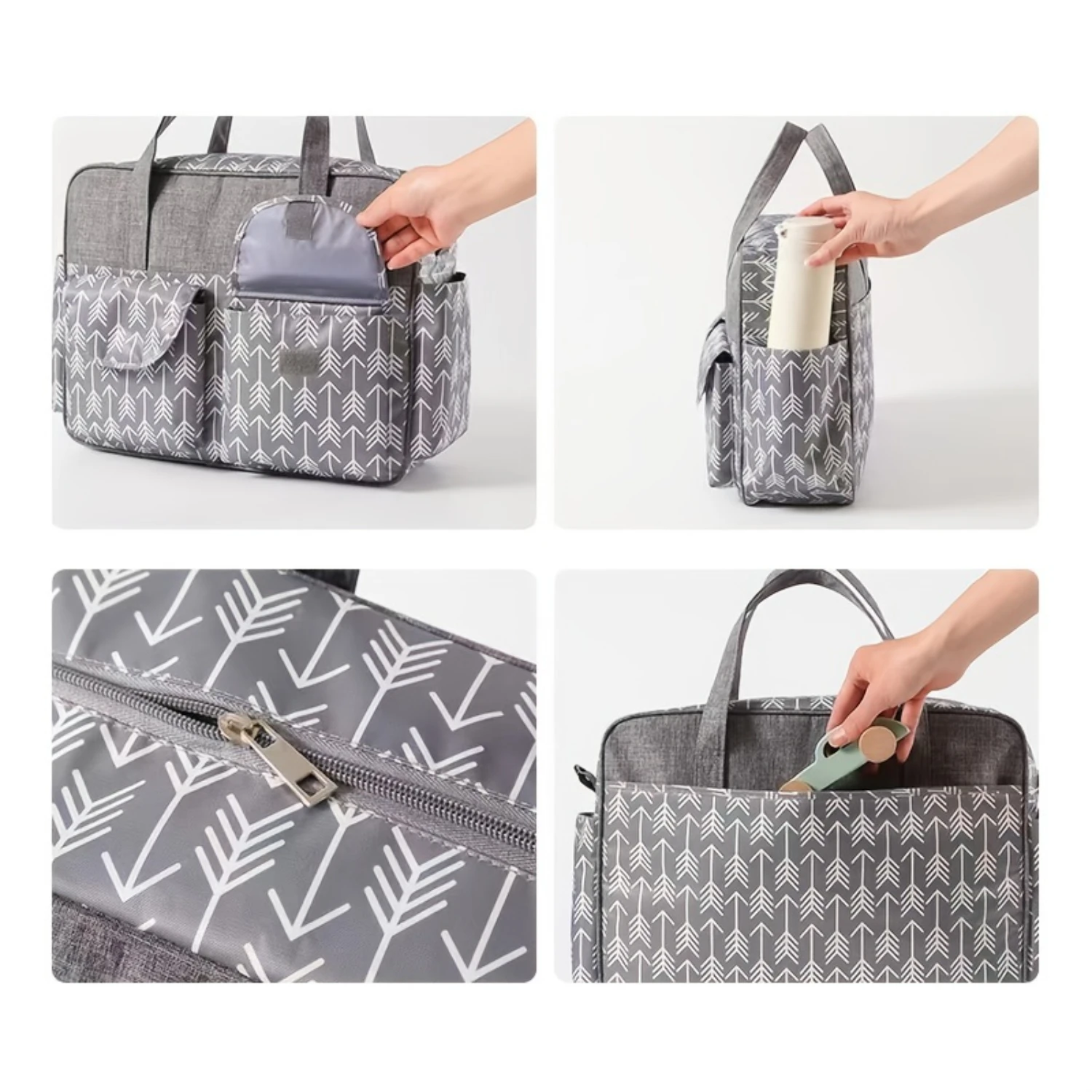 1pc Maternity Bag, Fashionable Multifunction Baby Mom Going Out Lightweight Satchel One Shoulder Bag, Large Capacity Waterproof
1pc Maternity Bag, Fashionable Multifunction Baby Mom Going Out Lightweight Satchel One Shoulder Bag, Large Capacity Waterproof
