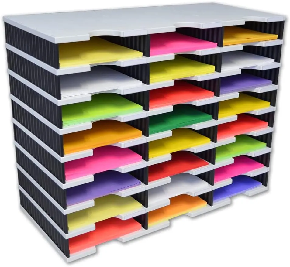 Ultimate Office TierDrop Desktop Organizer Document, Forms, Mail, and Classroom Sorter. 24 Letter Size Compartments
Ultimate Office TierDrop Desktop Organizer Document, Forms, Mail, and Classroom Sorter. 24 Letter Size Compartments