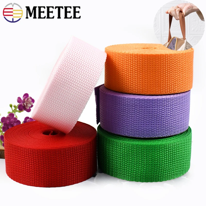 8Meters 20-50mm Webbing Band Ribbon Bias Tape for Backpack Strap Safety Belt Bag Decoration Rope DIY Sewing Clothes Accessories
8Meters 20-50mm Webbing Band Ribbon Bias Tape for Backpack Strap Safety Belt Bag Decoration Rope DIY Sewing Clothes Accessories