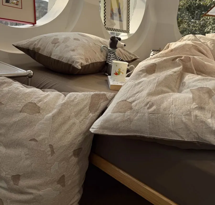 Fashion geometric camel brown bedding set single double,twin full queen nordic cotton home textile sheet pillow case quilt cover
Fashion geometric camel brown bedding set single double,twin full queen nordic cotton home textile sheet pillow case quilt cover