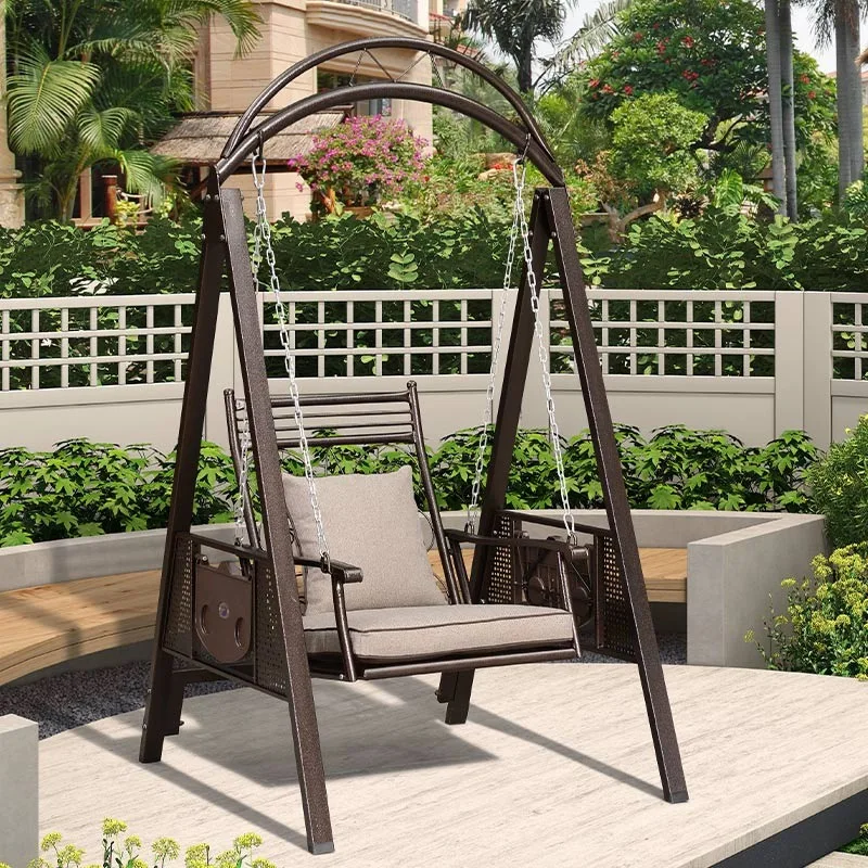 Rocking Chair Swing Outdoor Villa Garden Hanging Chair Outdoor Garden Balcony Solar Home Three Internet Celebrities Swing
Rocking Chair Swing Outdoor Villa Garden Hanging Chair Outdoor Garden Balcony Solar Home Three Internet Celebrities Swing