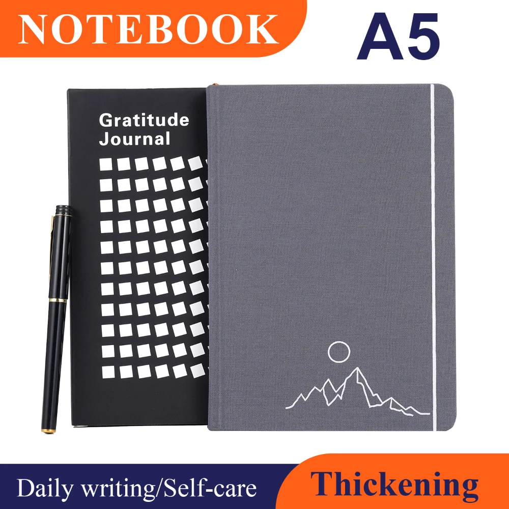 1PC A5 Gratitude Journal 249 Pages Hardcover Linen Notebook 6 Month Daily Planner for Self Reflection Habit Tracking
1PC A5 Gratitude Journal 249 Pages Hardcover Linen Notebook 6 Month Daily Planner for Self Reflection Habit Tracking