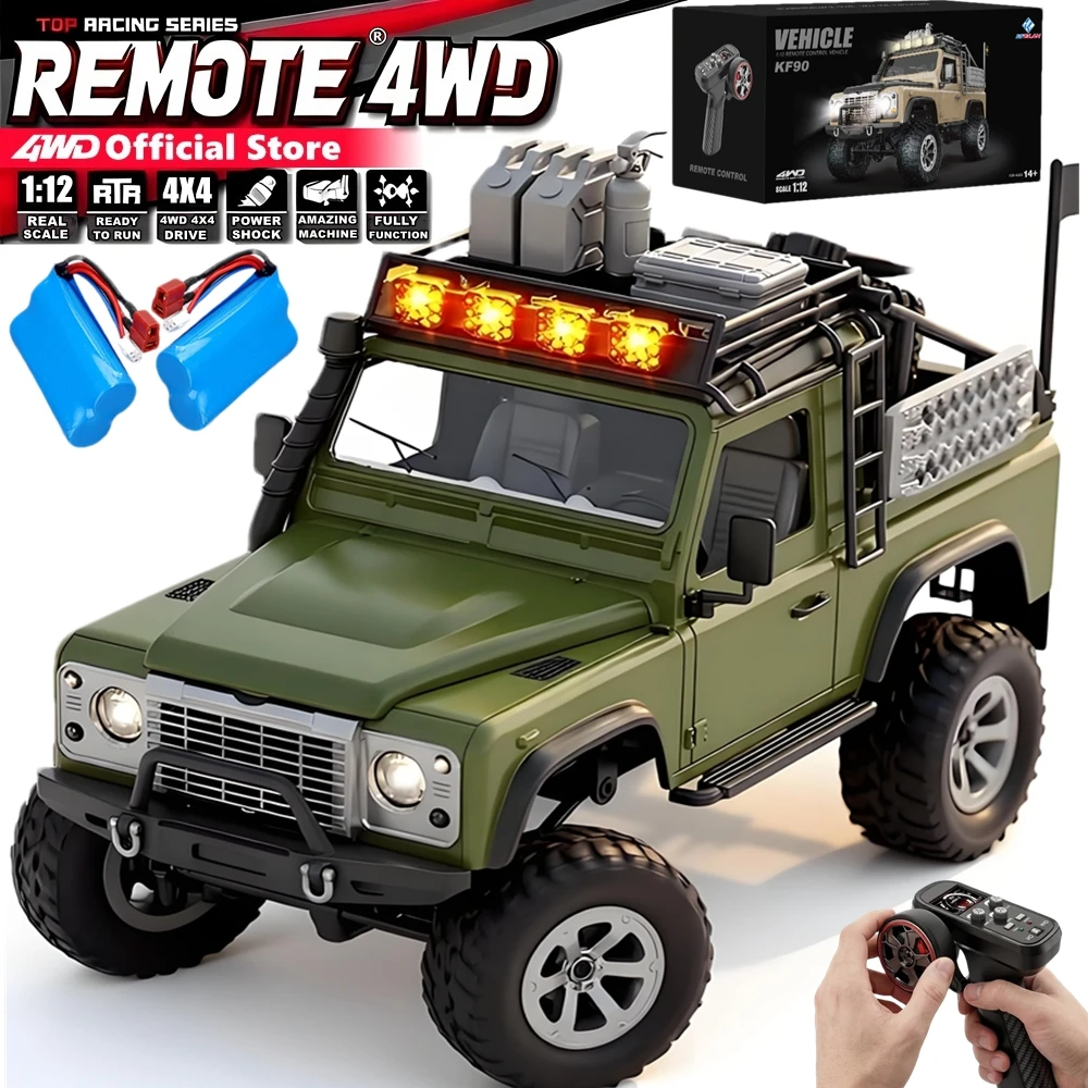 Remote Control Truck 4WD 4x4 Off-Road Monster 1:12 RC Rock Crawler Climbing Car All Terrain Buggy 2.4G Radio Controlled Vehicle
Remote Control Truck 4WD 4x4 Off-Road Monster 1:12 RC Rock Crawler Climbing Car All Terrain Buggy 2.4G Radio Controlled Vehicle