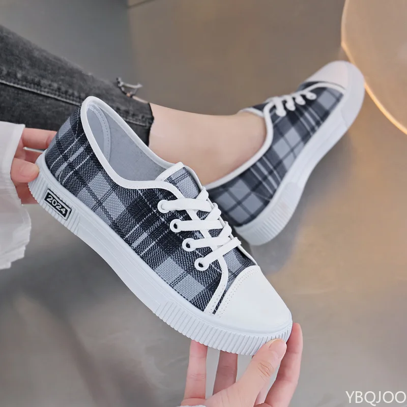 Women's Canvas Shoes New Fashionable Breathable Striped Design Comfortable Flat Sports and Leisure Shoes Zapatos Mujer Sneakers
Women's Canvas Shoes New Fashionable Breathable Striped Design Comfortable Flat Sports and Leisure Shoes Zapatos Mujer Sneakers