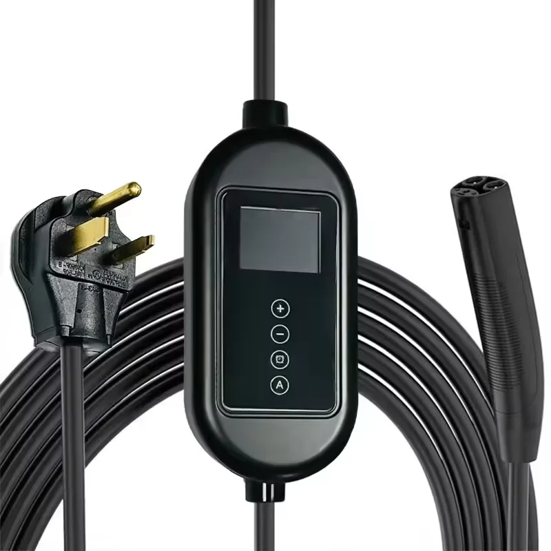Tary 3.5kw 7KW 32a Portable EV Charger Single Phase AC EV Portable Charger EVSE Home Electric Tesla Nacs Car Charger
Tary 3.5kw 7KW 32a Portable EV Charger Single Phase AC EV Portable Charger EVSE Home Electric Tesla Nacs Car Charger