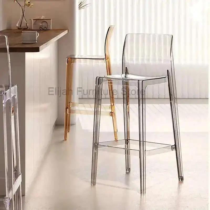 Nordic Bar Chair Transparent Acrylic Creative Cafe Bar Stool Home Simple Furniture
Nordic Bar Chair Transparent Acrylic Creative Cafe Bar Stool Home Simple Furniture