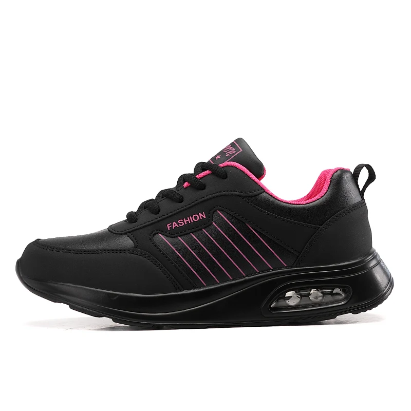 New Running Shoes Ladies Breathable Sneakers Light Leather Air Cushion Women's Sports Shoes Outdoor Lace Up Training Shoes 35-42
New Running Shoes Ladies Breathable Sneakers Light Leather Air Cushion Women's Sports Shoes Outdoor Lace Up Training Shoes 35-42
