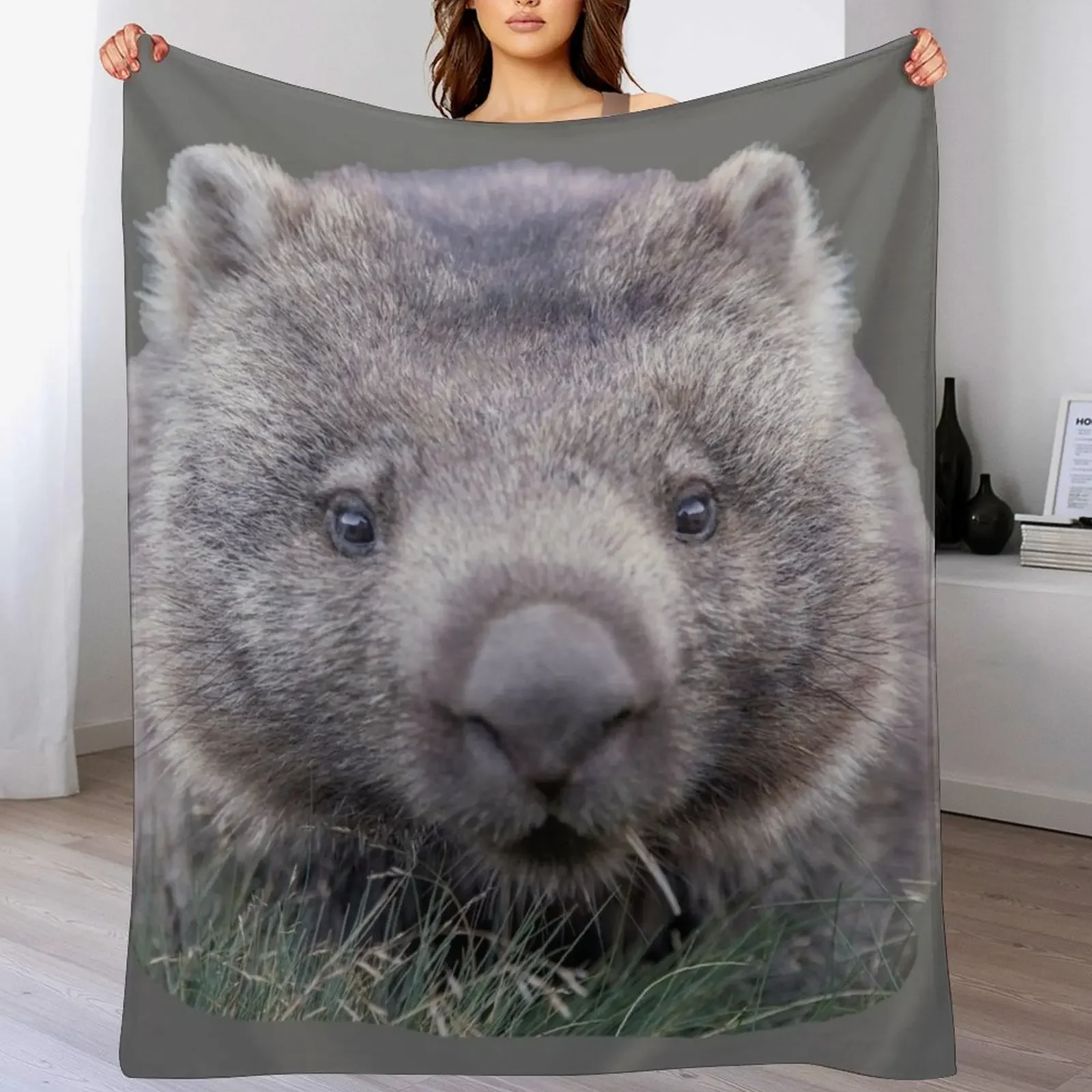 Wombat Throw Blanket Thin Soft Blanket for Summer Night Sleeping
Wombat Throw Blanket Thin Soft Blanket for Summer Night Sleeping