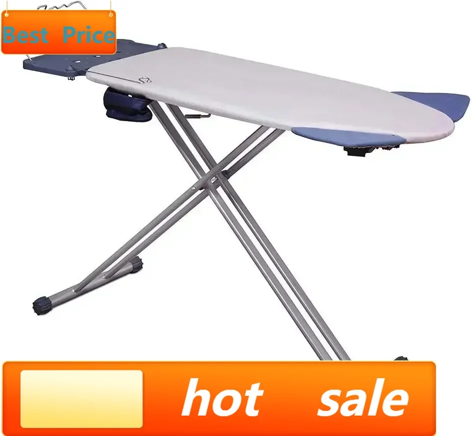 Горячие продажи! Эксклюзивное предложение: Гладильная доска с ультраширокой поверхностью, 8 функций, выдвижными боковыми опорами, регулируемой высотой, 100% качество.
Горячие продажи! Эксклюзивное предложение: Гладильная доска с ультраширокой поверхностью, 8 функций, выдвижными боковыми опорами, регулируемой высотой, 100% качество.