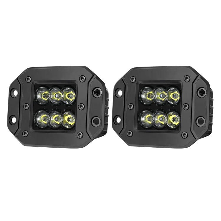 4.7 Inch 60W Spot Beam White Light Offroad Front Rear Bumper 12V LED Flush Mount Light Pod
4.7 Inch 60W Spot Beam White Light Offroad Front Rear Bumper 12V LED Flush Mount Light Pod