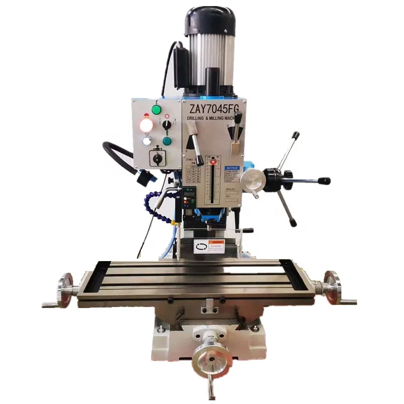 ZAY7045FG Gear Head Bench Drilling and Milling Machine
ZAY7045FG Gear Head Bench Drilling and Milling Machine