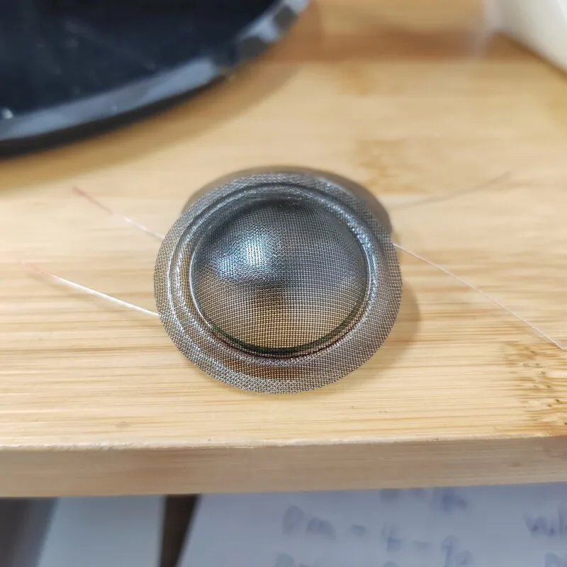 2pcs 25.5mm Dome Tweeter Translucent Voice Coil for HiFi Etc. Speaker Treble Repairs
2pcs 25.5mm Dome Tweeter Translucent Voice Coil for HiFi Etc. Speaker Treble Repairs
