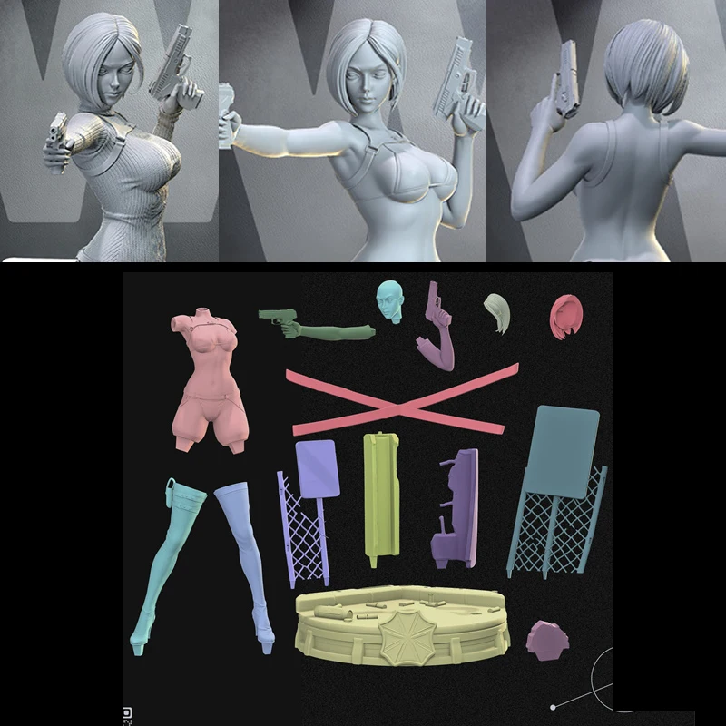 3 Styles Game Character 7256 Wong 3D Print Model Unassembled Unpainted Garage Kit NSFW GK Figure White Resin Model Kit
3 Styles Game Character 7256 Wong 3D Print Model Unassembled Unpainted Garage Kit NSFW GK Figure White Resin Model Kit