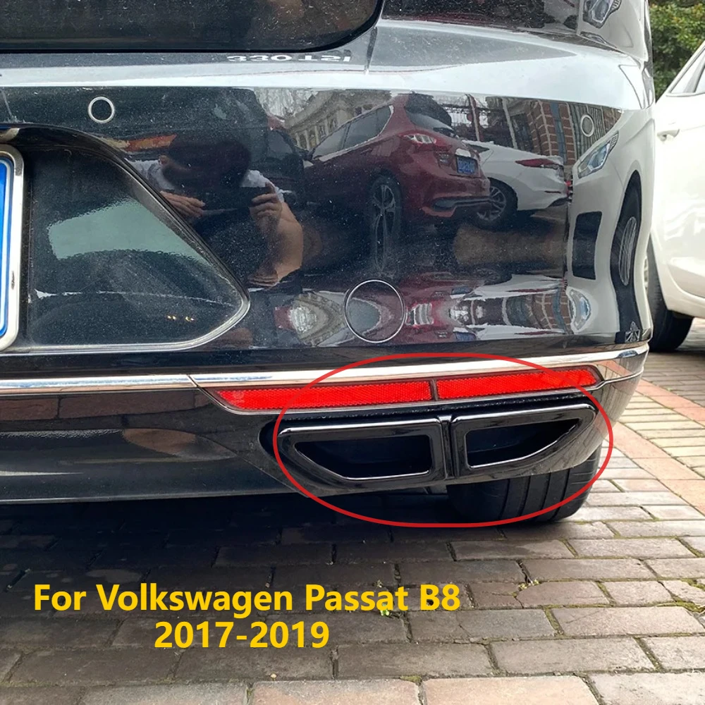 New For Volkswagen Passat B8 2017-2019 ABS Car Tail Pipe Throat Muffler Exhaust Pipe Tail Cover Trim Car Accessories
New For Volkswagen Passat B8 2017-2019 ABS Car Tail Pipe Throat Muffler Exhaust Pipe Tail Cover Trim Car Accessories