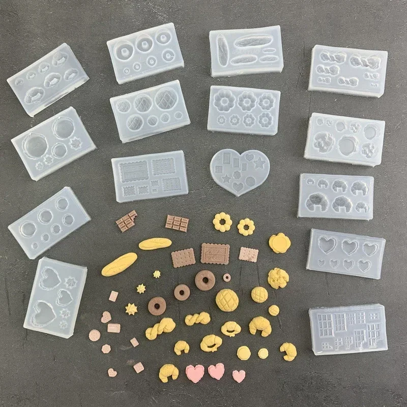 Mini Cream Heart Donut Waffle Cookies Silicone Mold Handmade Fondant Biscuits Mould Chocolate Cake Decoration Baking Accessories
Mini Cream Heart Donut Waffle Cookies Silicone Mold Handmade Fondant Biscuits Mould Chocolate Cake Decoration Baking Accessories