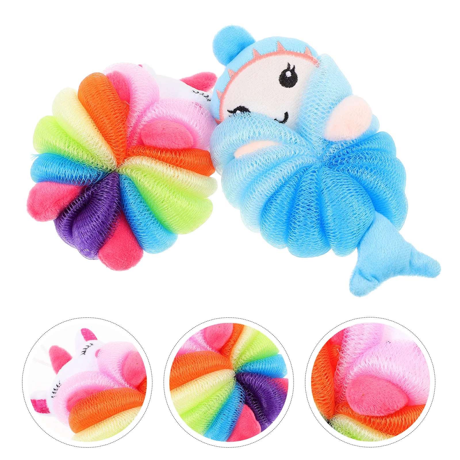 2Pcs Cartoon Bath Sponge Skin Cleaning Scrubbers Gentle Exfoliating Loofah Sponge Body Scrubber Shower Scrubber for Kids Bath
2Pcs Cartoon Bath Sponge Skin Cleaning Scrubbers Gentle Exfoliating Loofah Sponge Body Scrubber Shower Scrubber for Kids Bath