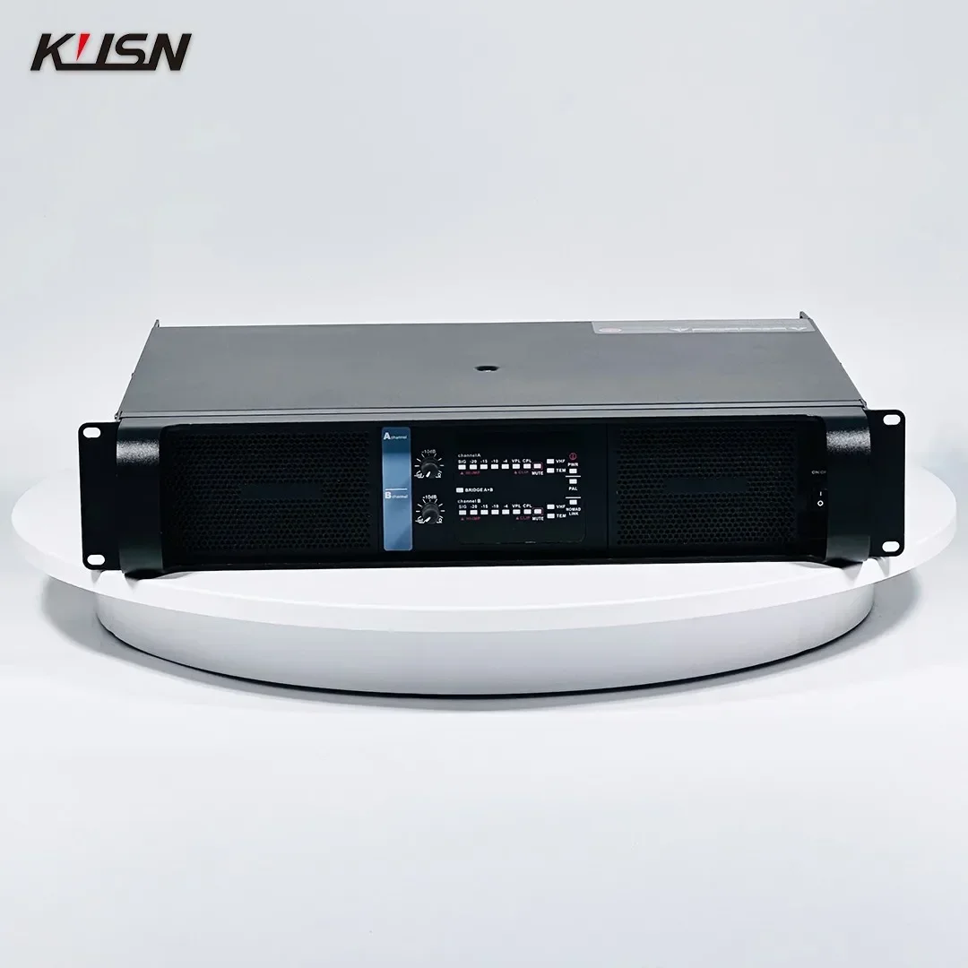 2350W x2 8 Ohm High Performance Professional Digital Amplifier Stereo 2U Power Amplifier High-End Large Performances Bars Party
2350W x2 8 Ohm High Performance Professional Digital Amplifier Stereo 2U Power Amplifier High-End Large Performances Bars Party