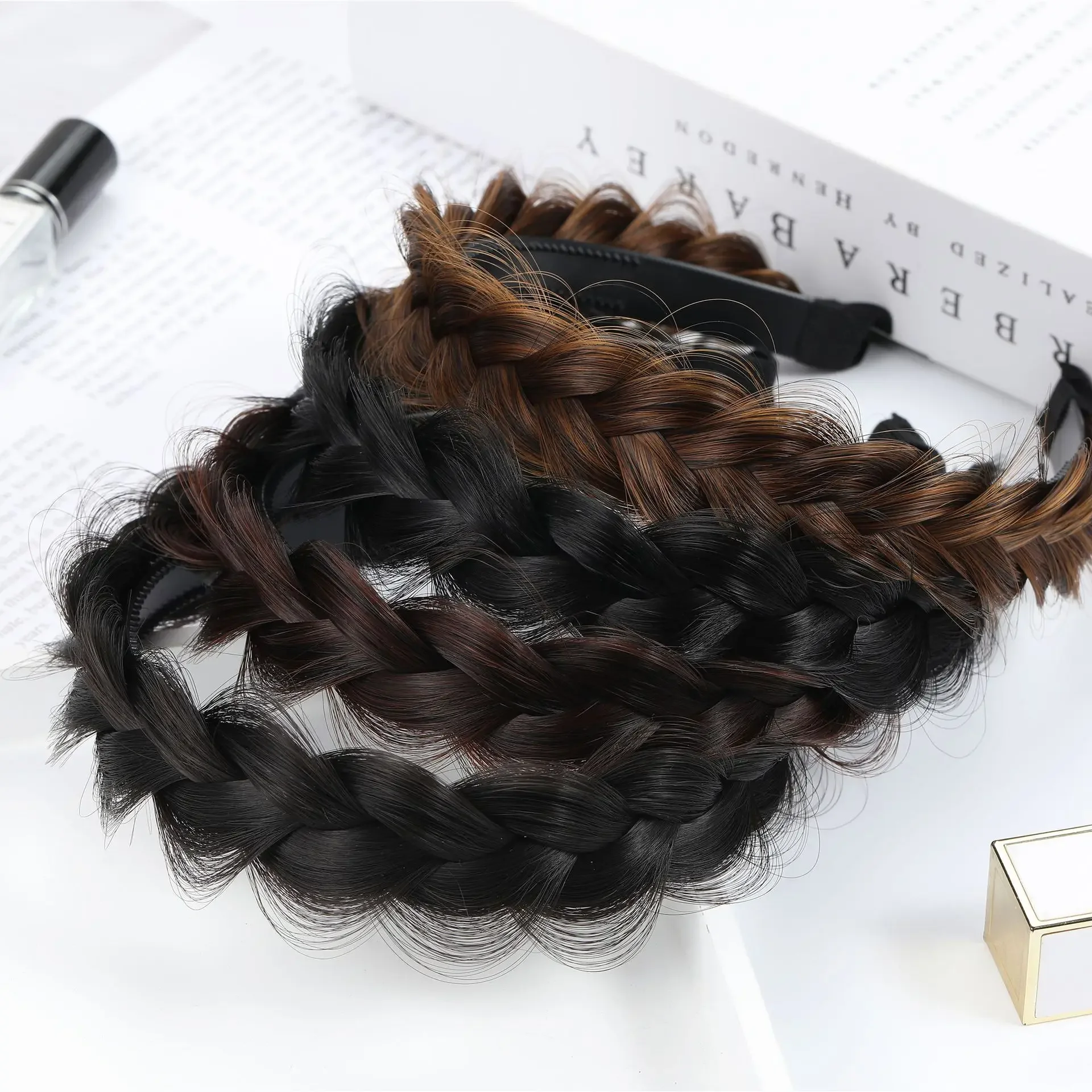 Lazy Hair Twist Headbands for Women Wide Fishbone Braids Hairbands Handmade Retro Head Hoop Hair Styling Accessories Headwear
Lazy Hair Twist Headbands for Women Wide Fishbone Braids Hairbands Handmade Retro Head Hoop Hair Styling Accessories Headwear
