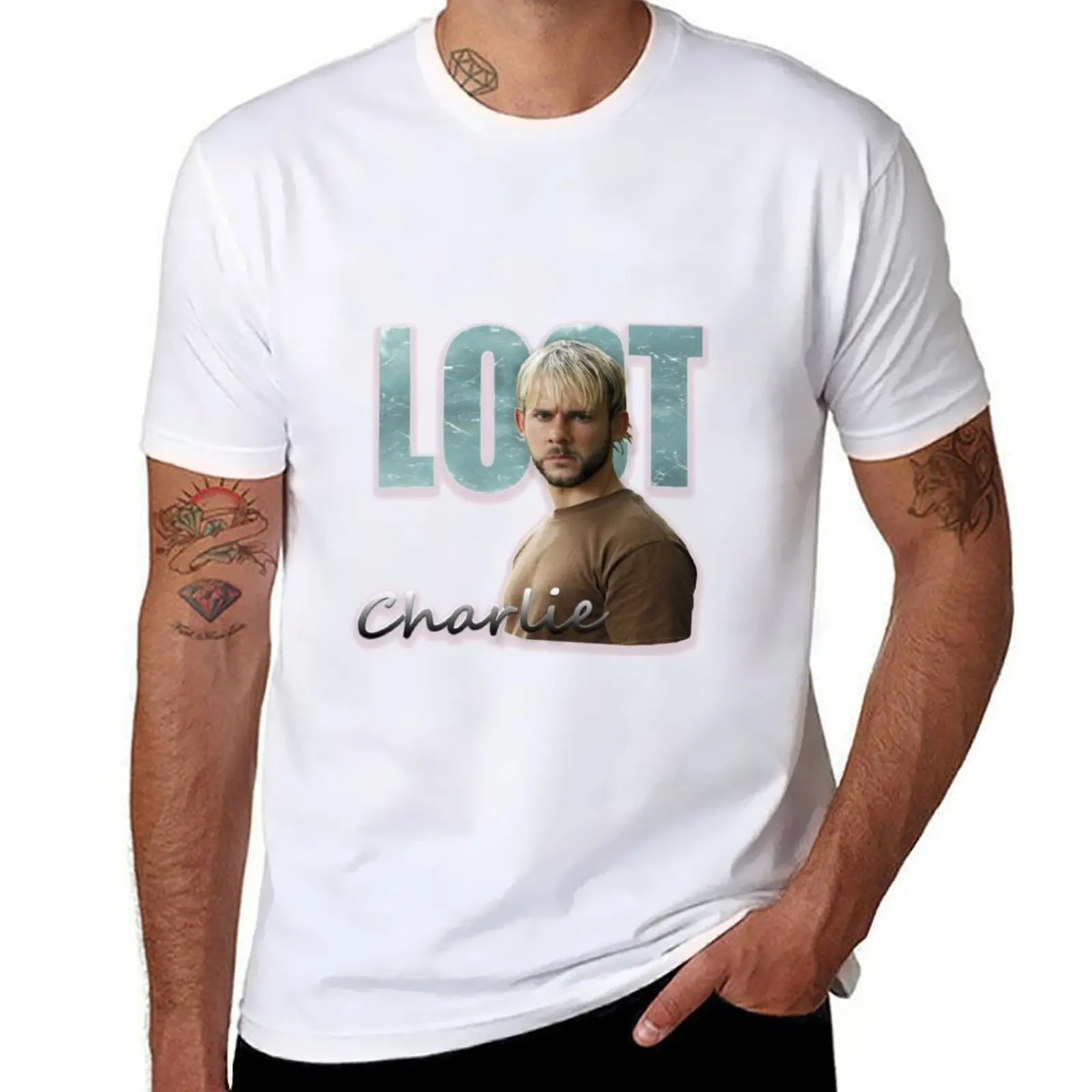 Lost - tv series movie main character - Charlie T-Shirt mens graphic t shirts t shirts for man cotton funny T-Shirt
Lost - tv series movie main character - Charlie T-Shirt mens graphic t shirts t shirts for man cotton funny T-Shirt