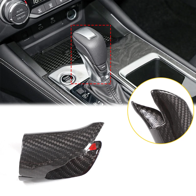 For Nissan Teana 2018-2023 Real carbon fiber car gear head cover gear head back cover decorative sticker car accessories
For Nissan Teana 2018-2023 Real carbon fiber car gear head cover gear head back cover decorative sticker car accessories