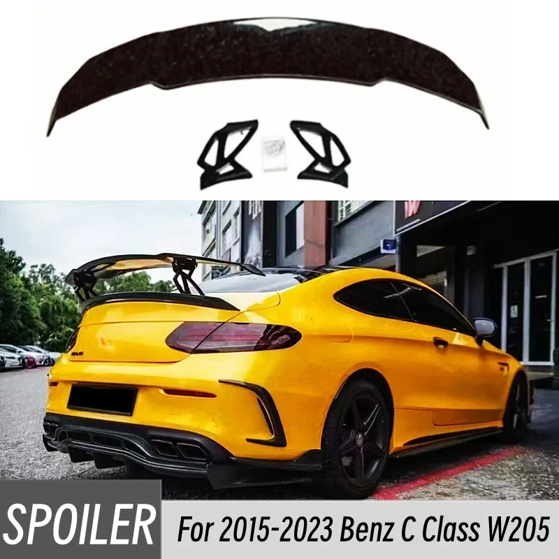 For Mercedes-Benz C-Class C205 W205 2Door Coupe Carbon Fiber Rear Spoiler Trunk Wing 2015-2023 Forged Carbon
For Mercedes-Benz C-Class C205 W205 2Door Coupe Carbon Fiber Rear Spoiler Trunk Wing 2015-2023 Forged Carbon