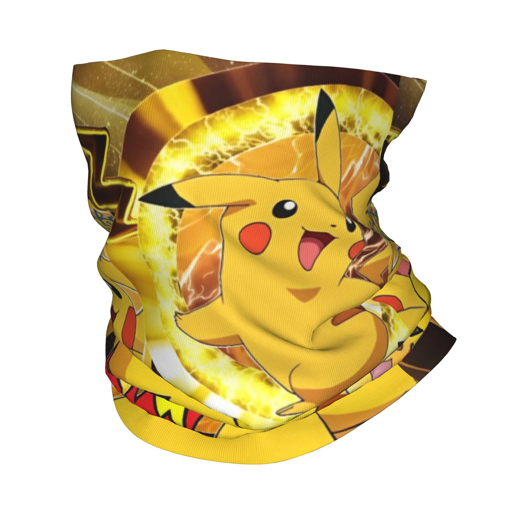 Cartoon Pikachu Anime Bandana Neck Cover Printed Poke-Mon Mask Scarf Warm Headwear Cycling Unisex Adult All Season
Cartoon Pikachu Anime Bandana Neck Cover Printed Poke-Mon Mask Scarf Warm Headwear Cycling Unisex Adult All Season