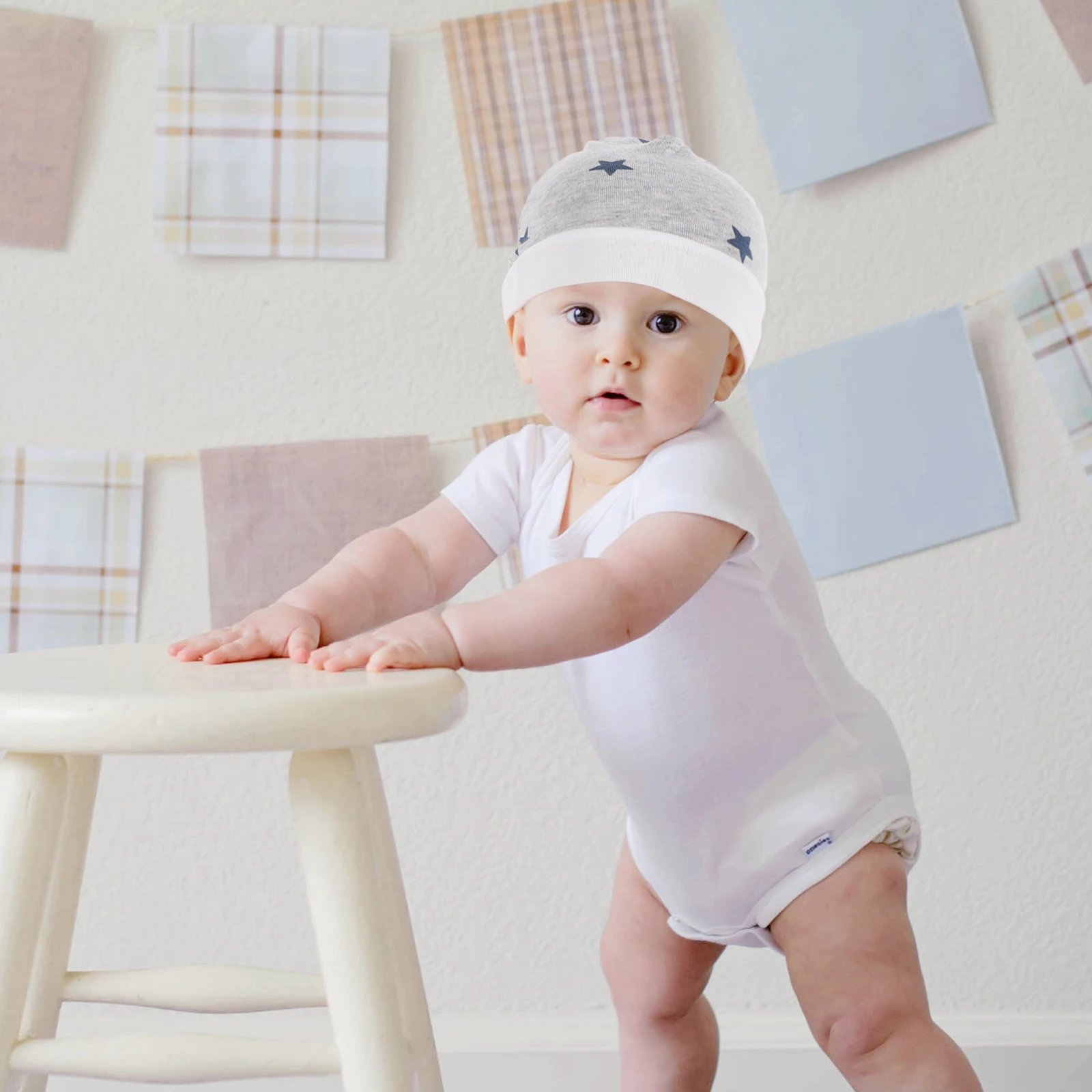 1 set Cotton Protective Suit Newborn Baby Hat Set Anti-scratch Gloves Sock Kit Foot Cover Durable Long-lasting Comfortable Soft
1 set Cotton Protective Suit Newborn Baby Hat Set Anti-scratch Gloves Sock Kit Foot Cover Durable Long-lasting Comfortable Soft