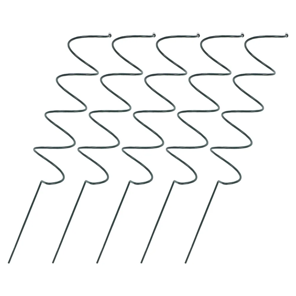 5pcs Spiral Flower Stem Bracket Stakes Iron Spiral Plant Support Climbing Garden Peony Flower Bracket Tomato Stems
5pcs Spiral Flower Stem Bracket Stakes Iron Spiral Plant Support Climbing Garden Peony Flower Bracket Tomato Stems